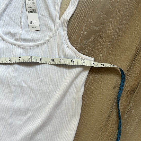 J Crew Fine rib racer back top - Picture 3 of 5